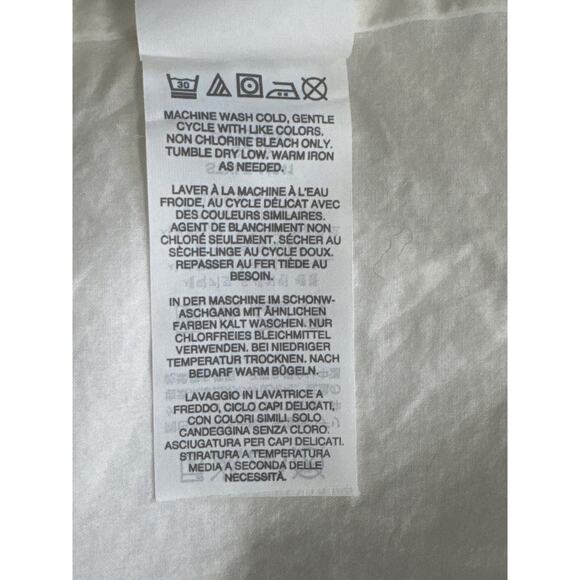 J. Crew Women's Button Front Boy Shirt in Classic White Size 2 - Picture 6 of 8